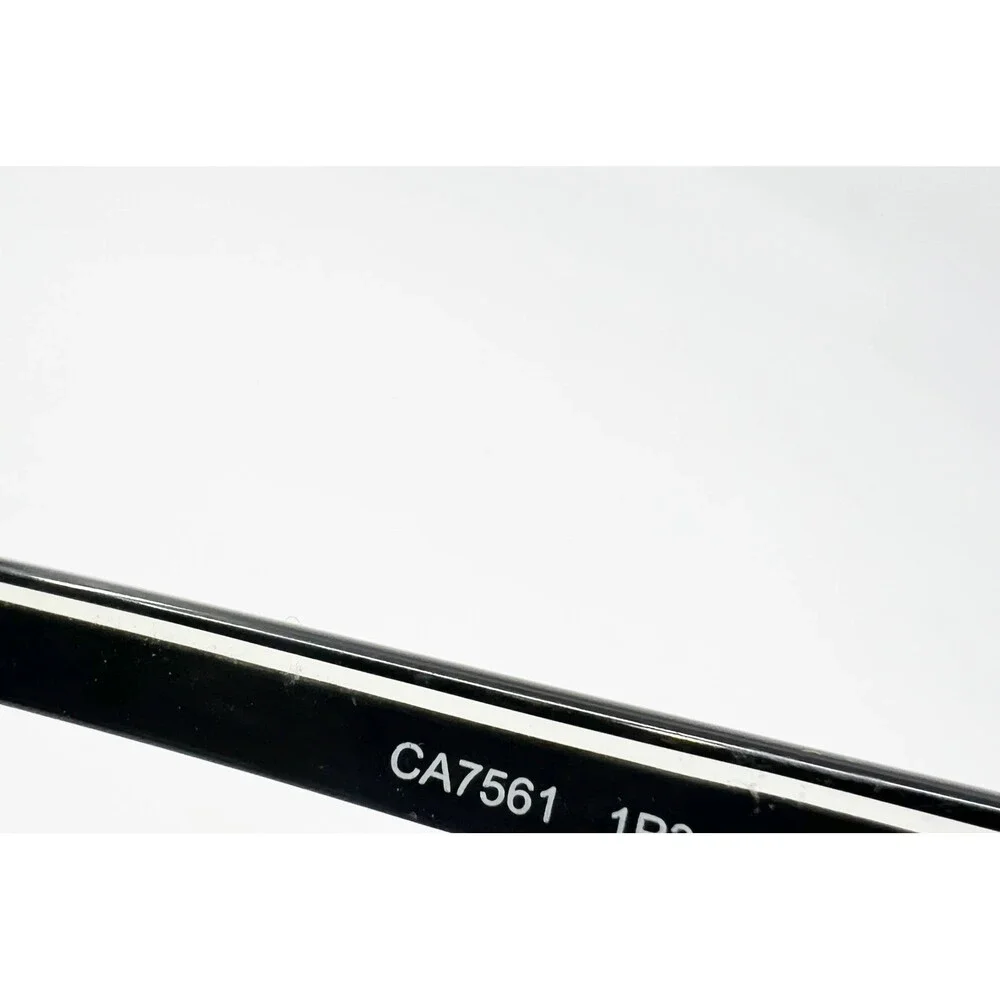 Carrera CA7561 1P3 Black Rectangular Eyeglasses Frames 52-19-140 Womens Eyewear